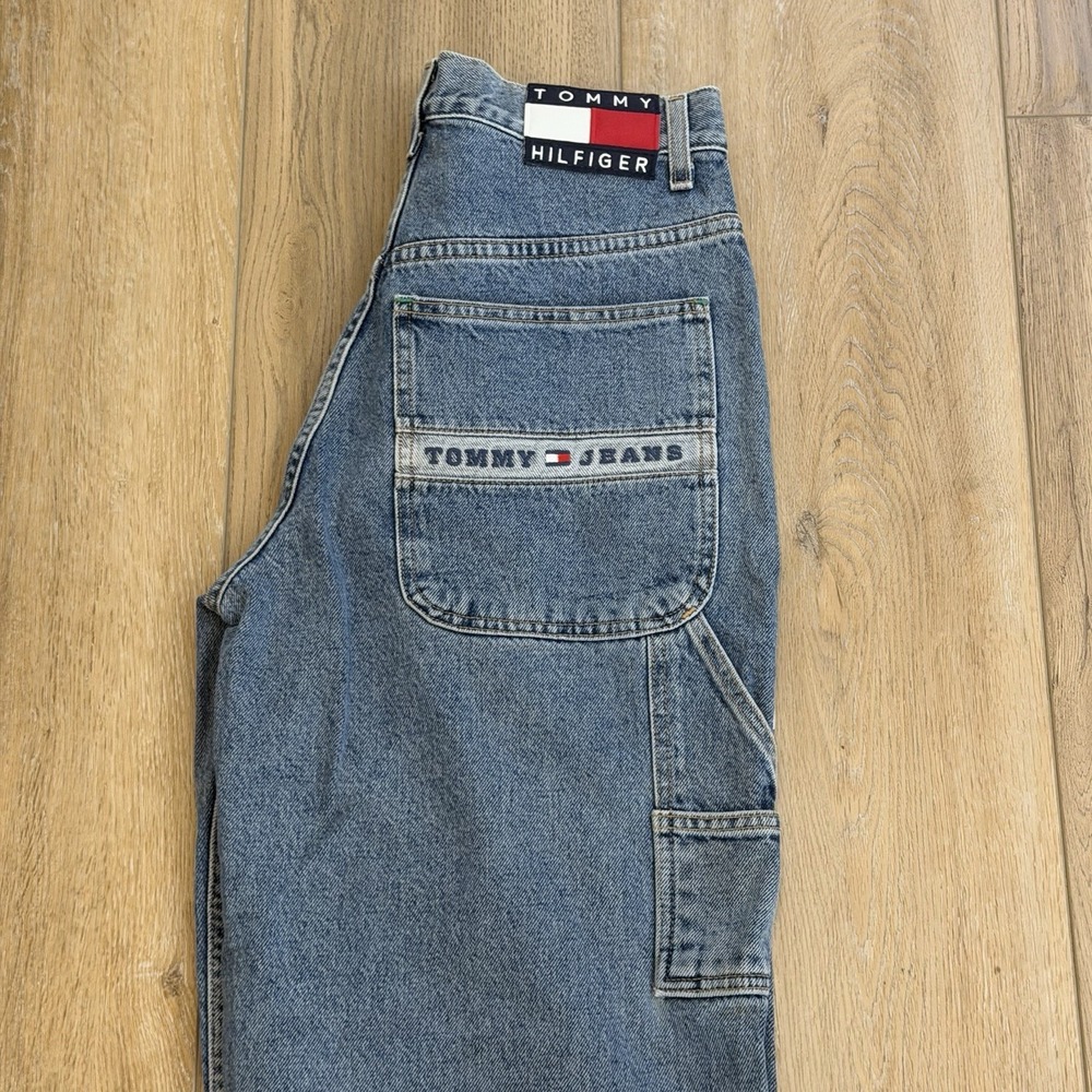 Tommy Hilfiger Denim‎ Carpenter Jeans Baggy Skater Fit Vintage 2001 Size 29
